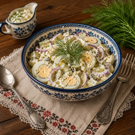 Яичный салат