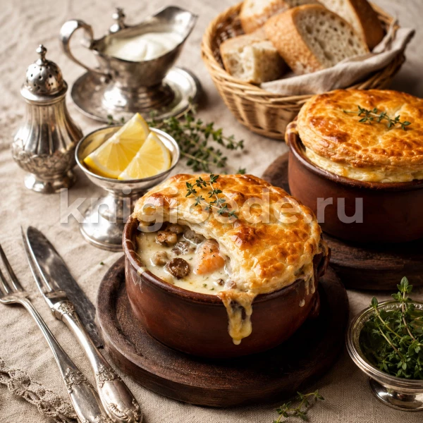 Рыба в горшочках