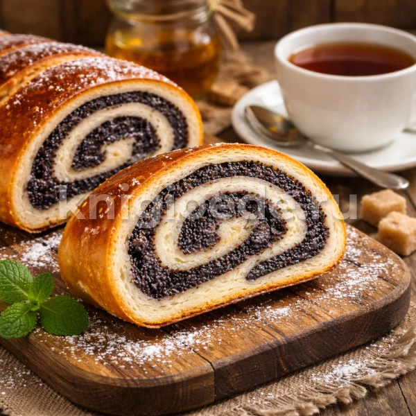 Рулет с маком