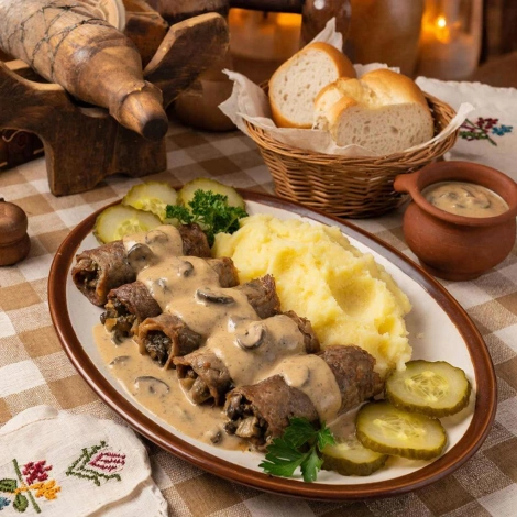 Литовские фаршированные зразы