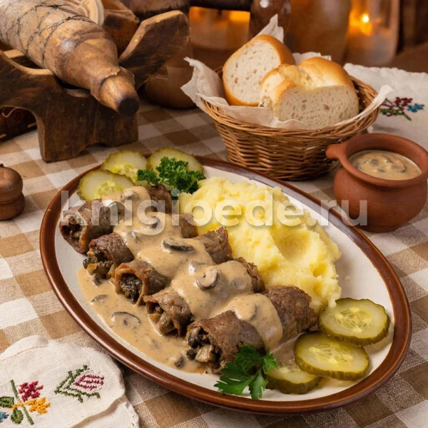 Литовские фаршированные зразы