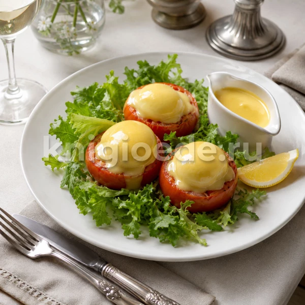 Яйца в голландском соусе