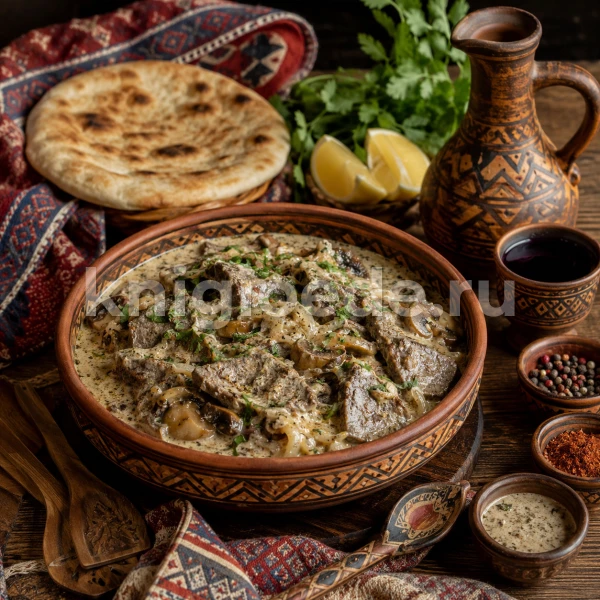 Язык говяжий по-кавказски