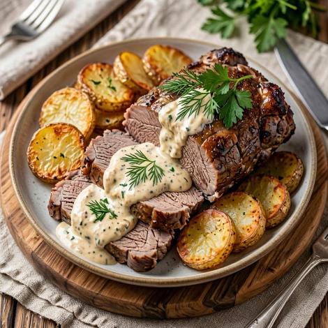 Маринованная телятина