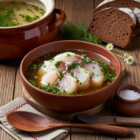 Рыбный суп на мясном бульоне