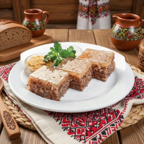Студень говяжий