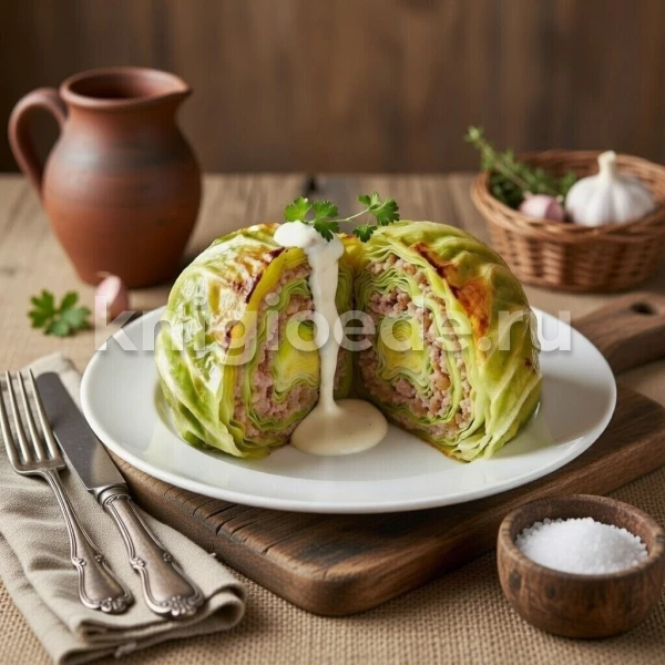 Капуста фаршированная «по-французски»