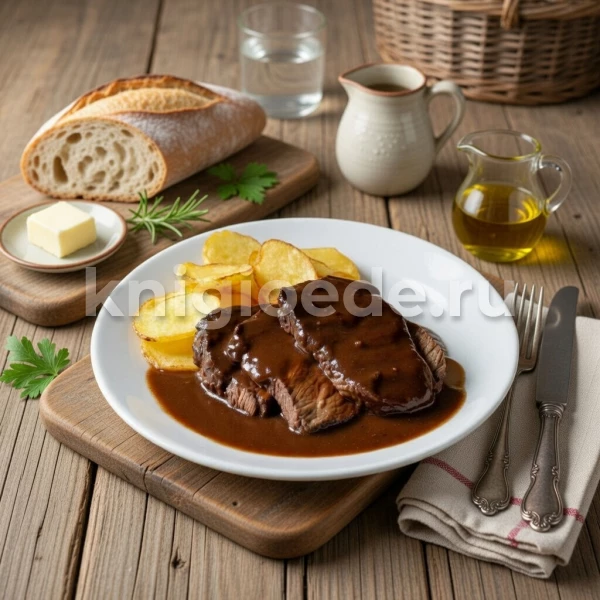 Тушеное мясо (Бефь эстуфато)
