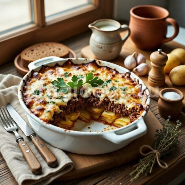 Мясная запеканка