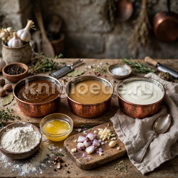 Мучные подливки (Roux)