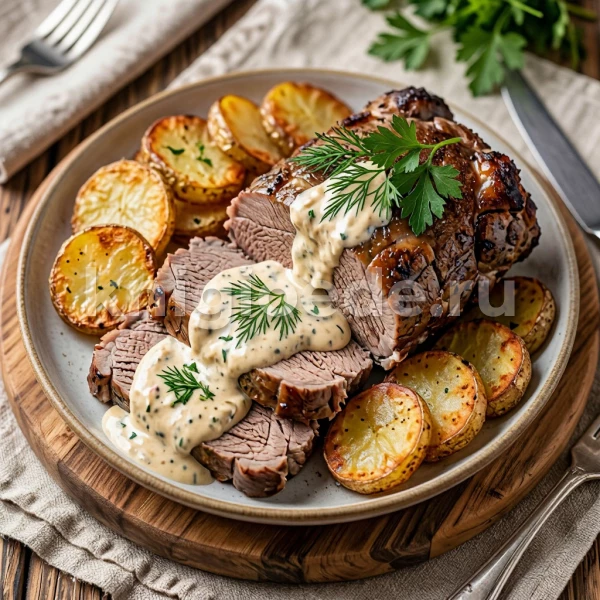 Маринованная телятина