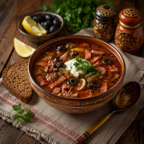 Сборная мясная солянка