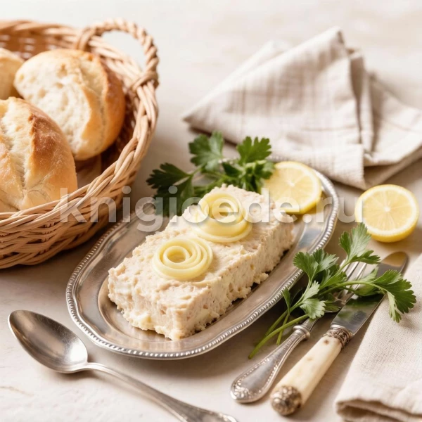 Сырный паштет из рыбы