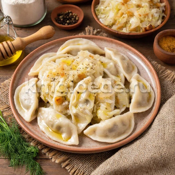 Вареники с капустой