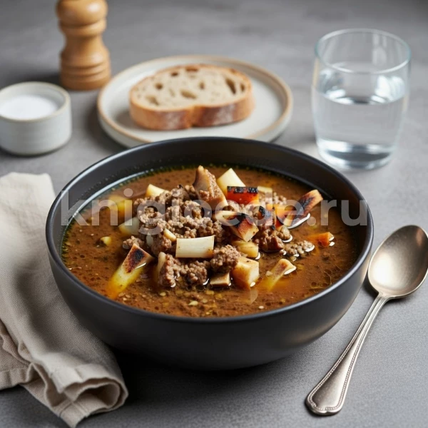 Мясной бульон быстрого приготовления