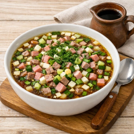 Окрошка мясная сборная