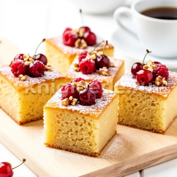 Бисквит из манной крупы