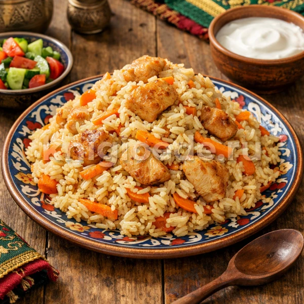 Плов из курицы