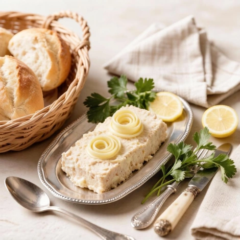 Сырный паштет из рыбы