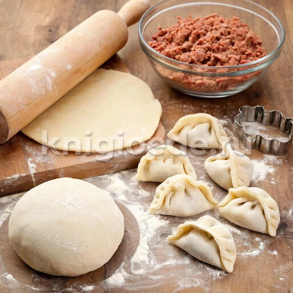 Тесто для колдунов и пельменей