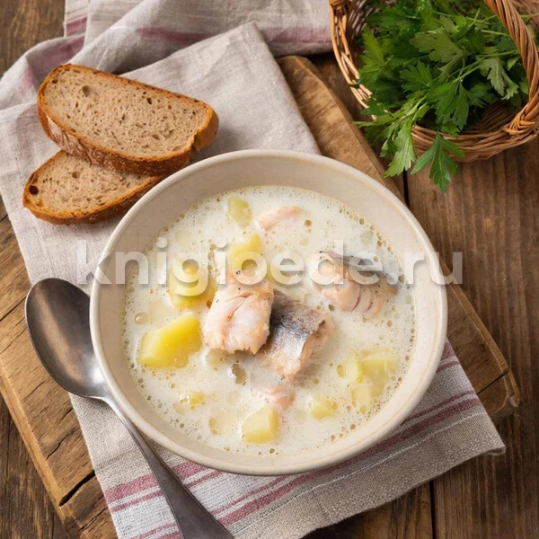 Молочно‑рыбный суп