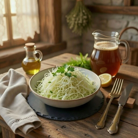 Салат из белокочанной капусты