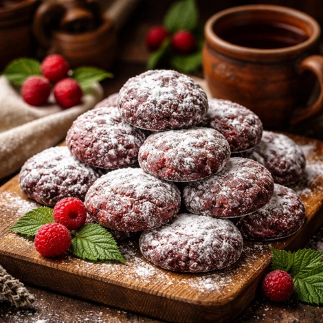 Малиновые пряники