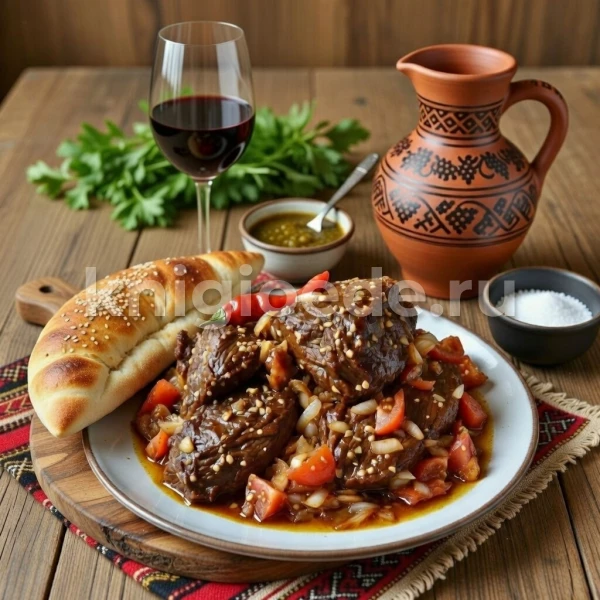 Чахохбили из говядины классический рецепт