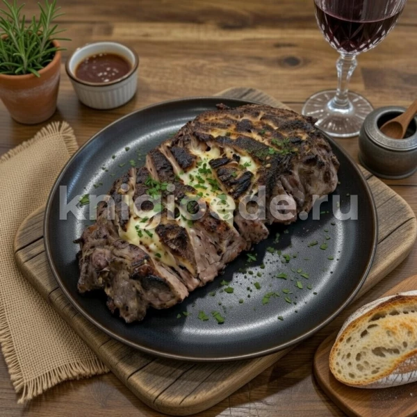 Жаркое «Гусарская печень»