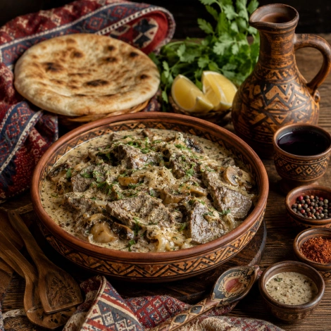 Язык говяжий по-кавказски