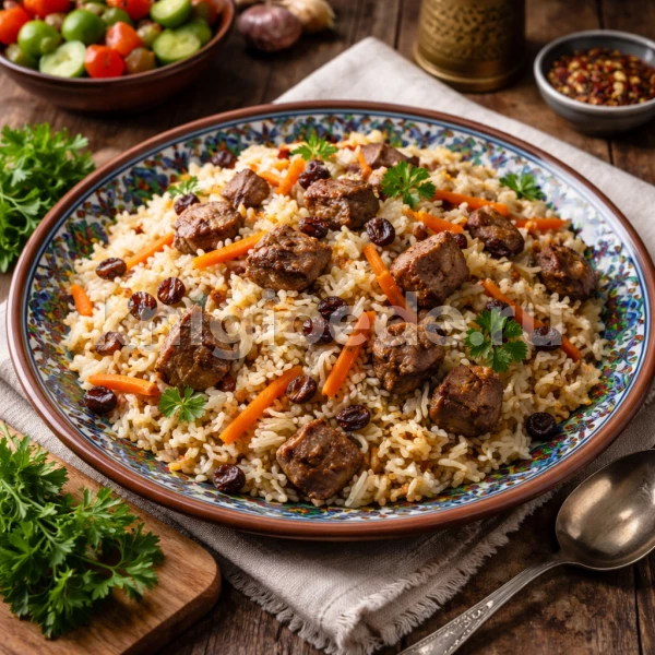 Плов из баранины