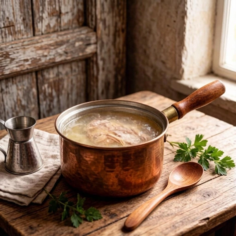 Белый мясной бульон