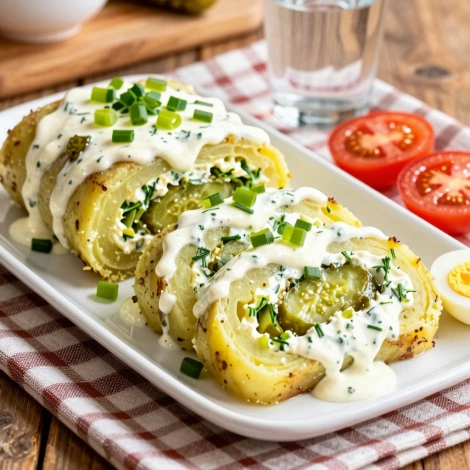 Салат из картофеля с зеленью